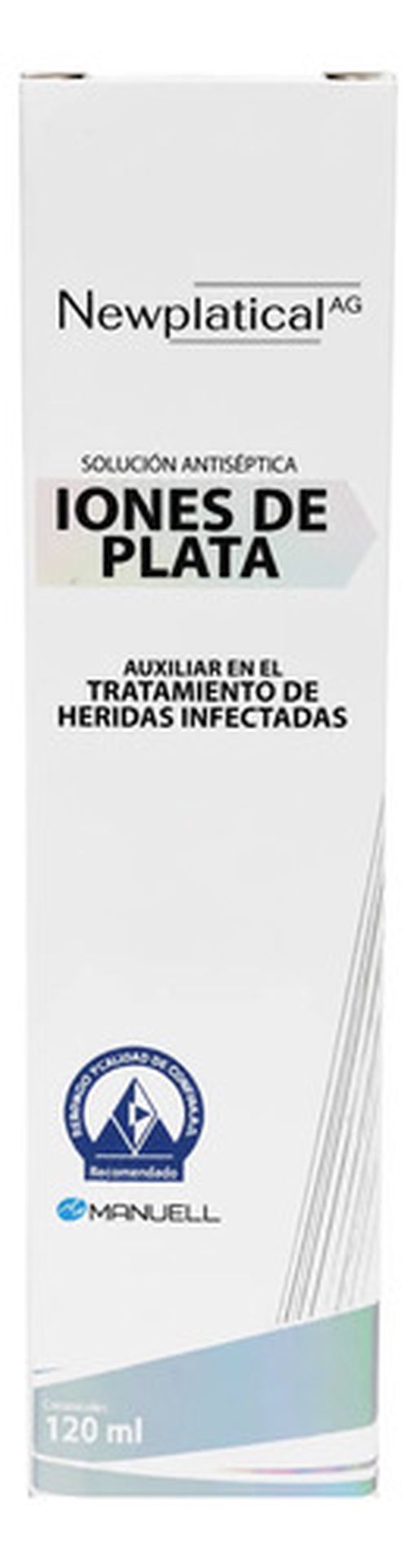 Newplatical Iones De Plata, Solución 120 Ml Sin Fragancia