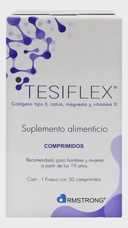 Tesiflex Suplemento Alimenticio Con 30 Comprimidos Sabor Sin Sabor
