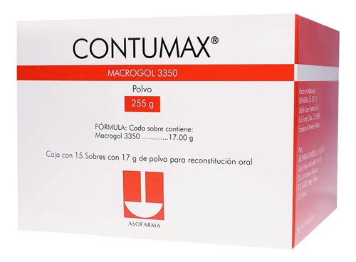 Contumax Polvo 17 G, 15 Sobres