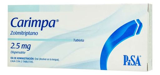 Carimpa Tabletas 2,5 Mg, 2 Tabletas