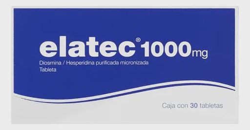 Elatec Tableta 900 Mg/100 Mg, 30 Tabletas
