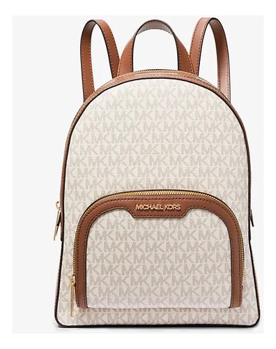 Mochila Michael Kors Jaycee Medium 35s2g8tb2b Vainilla Liso