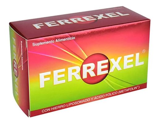 Ferrexel Suplemento Alimenticio 60 Capsulas