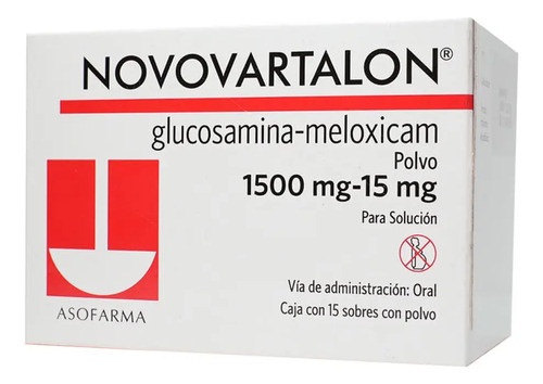 Novovartalon Polvo 1500 Mg/15 Mg, 15 Sobres