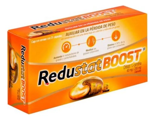Redustat Boost 60/200 Mg Caja C/21 Capsulas