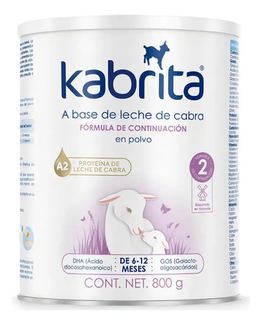 Fórmula Infantil Kabrita Etapa 2 De Leche De Cabra, Para Bebés De 6 A 12 Meses Suave