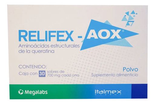 Relifex Suplemento Alimenticio 700 Mg Polvo Caja Con 30 Sobr