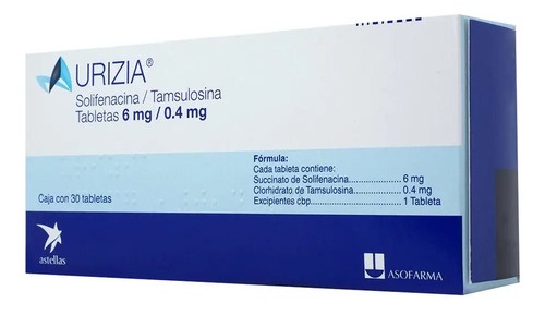 Urizia Tableta 6 Mg/0,4 Mg, 30 Tabletas