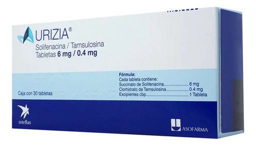 Urizia Tableta 6 Mg/0,4 Mg, 30 Tabletas