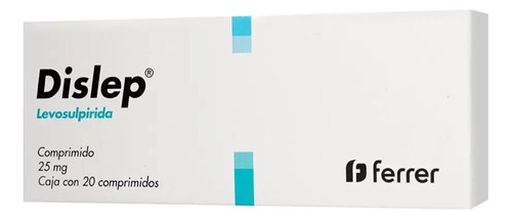 Dislep Comprimidos 25 Mg, 20 Comprimidos