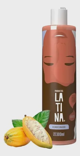 Acondicionador Líquido Cacao Latina 300 Ml Nutri-reparador